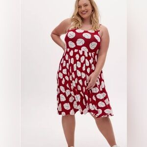 Torrid Disney lilo dress stitch midi jersey knit rare dress